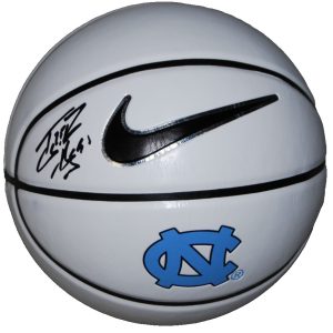 TYLER HANSBROUGH signed NORTH CAROLINA TAR HEELS logo basketball BECKETT BV10258