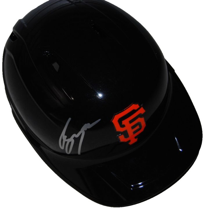 BRYCE ELDRIDGE signed (SAN FRANCISCO GIANTS) batting helmet BECKETT BAS BV13356