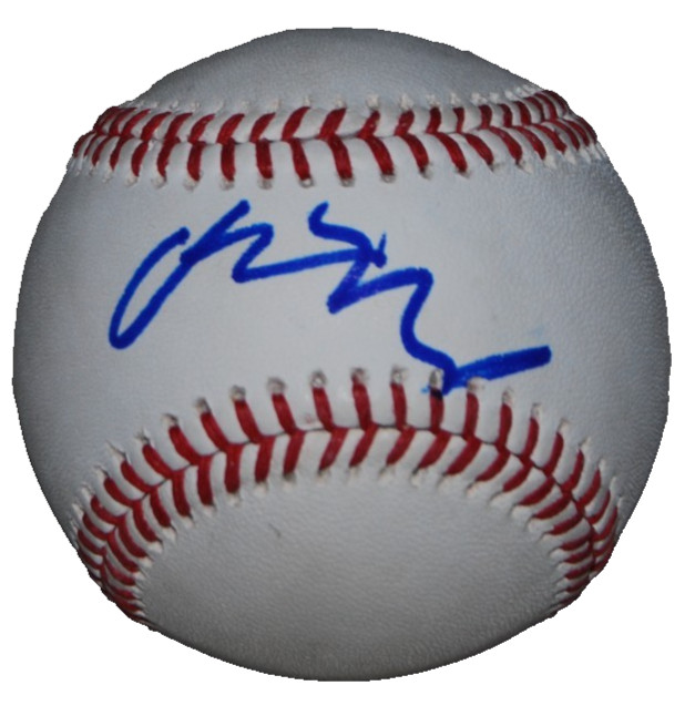 ADAM SANDLER signed (HAPPY GILMORE) Hollywood OML baseball BECKETT BV13353