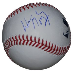 WAYNE GRETZKY signed (EDMONTON OILERS) Hockey OML baseball BECKETT AE38944