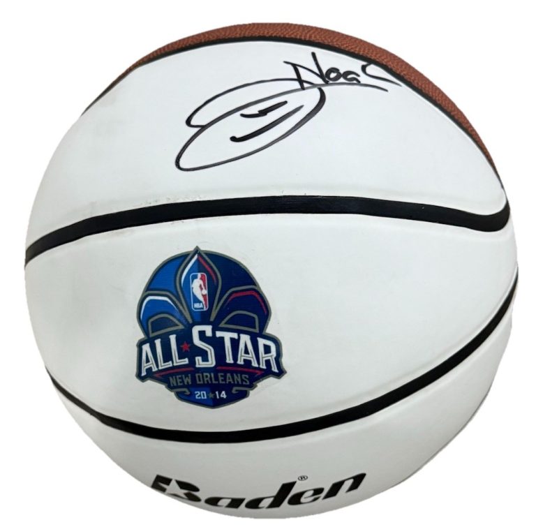 JOAKIM NOAH signed (CHICAGO BULLS) 2014 ALL STAR basketball BECKETT BT56343