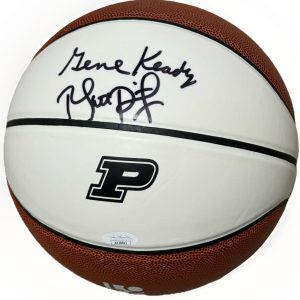 MATT PAINTER and GENE KEADY signed (PURDUE BOILERMAKERS) Basketball JSA AX28842