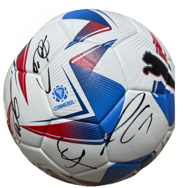 BRAZIL signed (COPA AMERICA) Martinelli Rodrygo Puma Soccer ball JSA YY61510