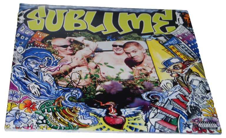 BUD GAUGH signed (SUBLIME) 40oz to Freedom Album Record LP BECKETT BV13301