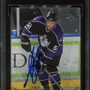 ANZE KOPITAR signed auto 2006 UD YOUNG GUNS ROOKIE CARD RC YG BECKETT 10 (BAS)