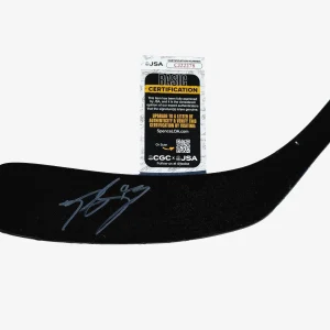Beckett Sennecke Signed Anaheim Ducks Stick JSA COA