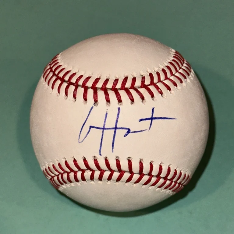 CADE HORTON (Chicago CUBS) Signed Official MLB Baseball Beckett (BAS)