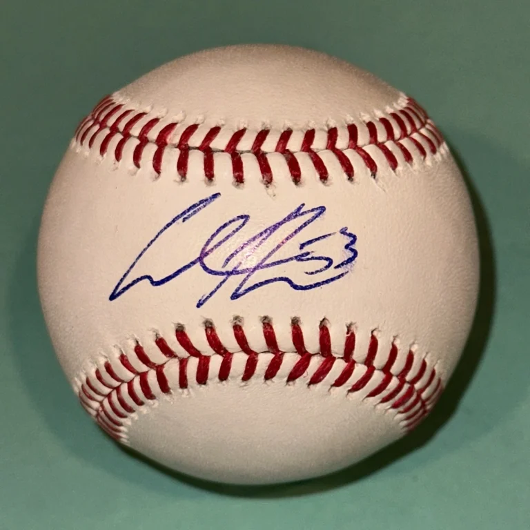 COLIN REA (Chicago CUBS) Signed Official MLB Baseball Beckett (BAS)