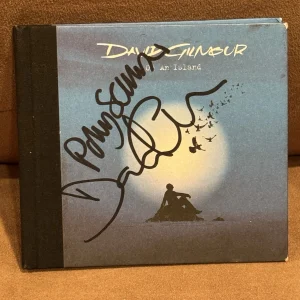 David Gilmour Autographed Signed On An Island CD JSA Pink Floyd Polly Samson