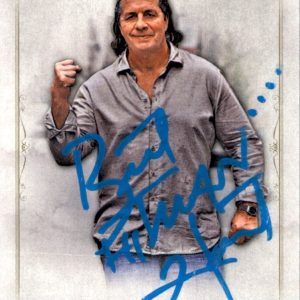 Bret "Hit Man" Hart Signed 2016 Upper Deck Goodwin Champions Card #11  WWE