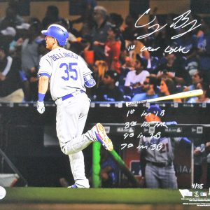 Dodgers Cody Bellinger "1st Career Cycle" Signed 16x20 Photo LE #4/35 Fanatics
