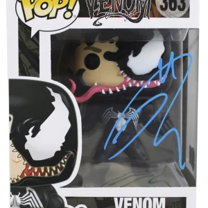 Tom Hardy Venom Authentic Signed Venom #363 Funko Pop Vinyl Figure BAS #BN41661