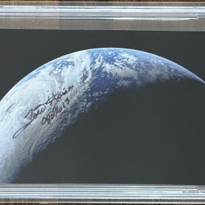 FRED HAISE APOLLO 13 ASTRONAUT SIGNED PHOTOGRAPH PSA DNA COA AUTOGRAPHED NASA