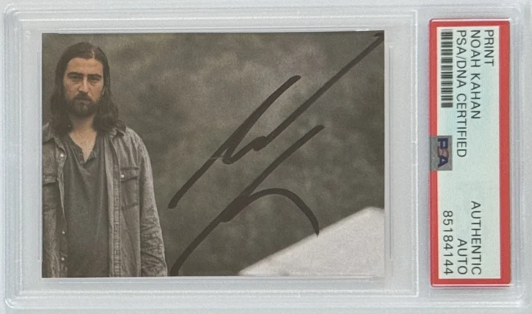 SIGNED Noah Kahan Stick Season Photograph PSA DNA COA Certified Autograph