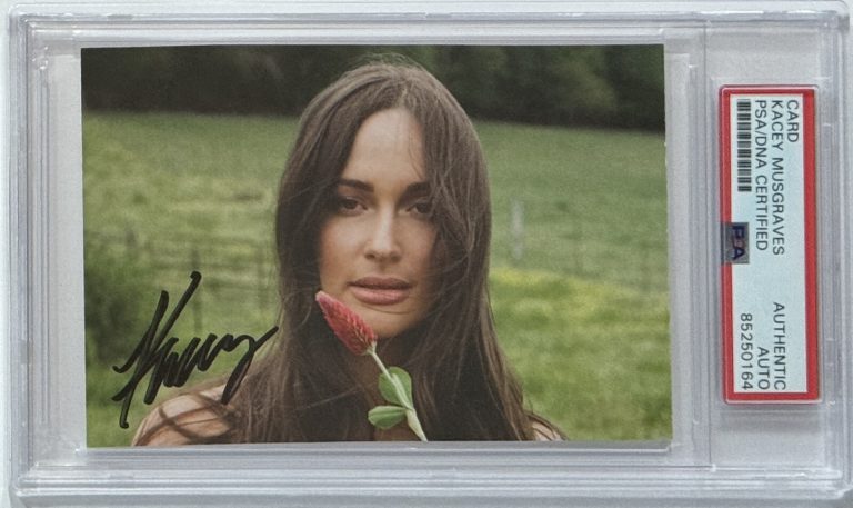 KACEY MUSGRAVES SIGNED DEEPER WELL CD ALBUM PHOTOGRAPH PSA DNA COA AUTOGRAPH