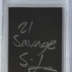 SIGNED 21 Savage Autographed American Dream Picture Photograph Beckett BAS COA