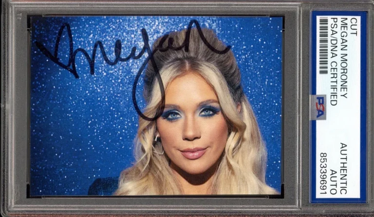 Megan Moroney Sexy AUTOGRAPHED Signed Photograph Picture PSA DNA COA Certified