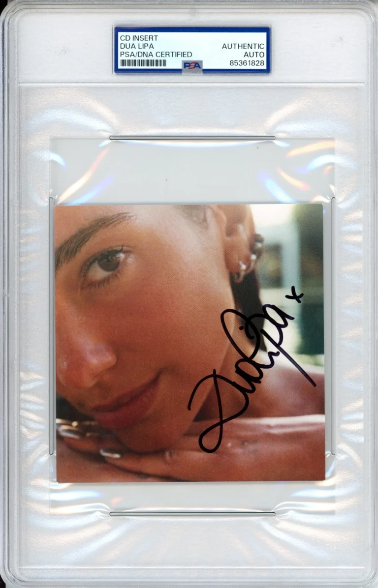 SIGNED DUA LIPA HOT & SEXY New Cover Picture PSA DNA COA Autographed Photograph