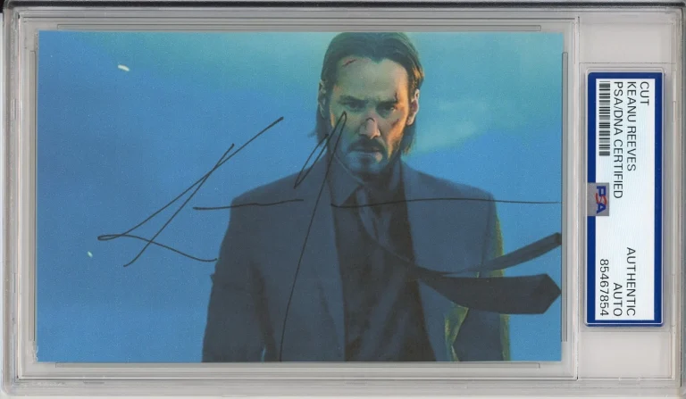 Keanu Reeves SIGNED John Wick Movie Photograph PSA DNA AUTHENTIC COA CERTIFIED