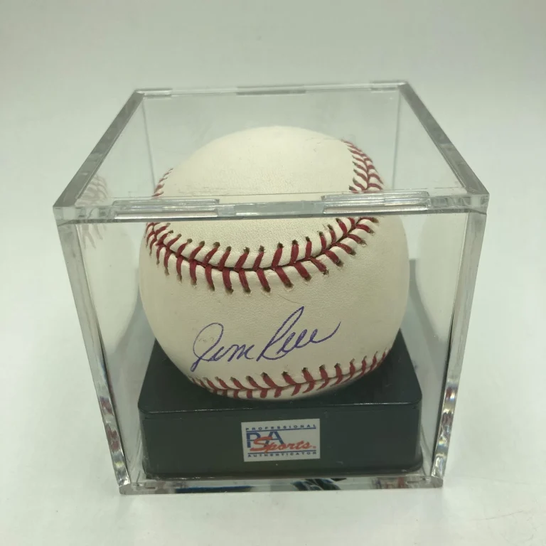 Jim Rice Signed Major League Baseball PSA DNA Graded 10 GEM MINT