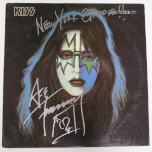 Ace Frehley KISS Signed Autograph Auto "KISS Solo: 1978 S/T" Album Vinyl LP JSA