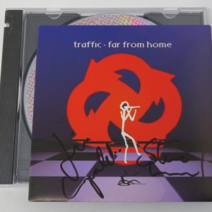 Steve Winwood TRAFFIC Signed Autograph Auto "Far From Home" CD JSA