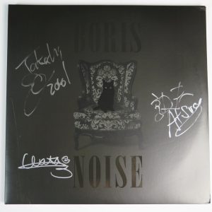 BORIS (Group Band) Signed Autograph Auto "Noise" Album Vinyl LP JSA