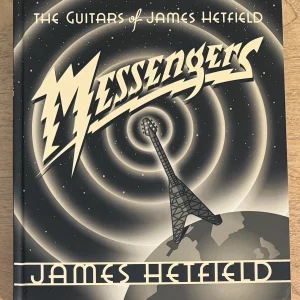 Messengers The Guitars of James Hetfield Hardcover Book Metallica Legend