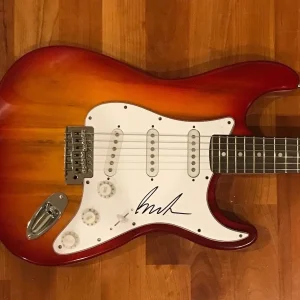 * BECK HANSEN * signed autographed electric guitar * LOSER * MORNING PHASE * 3