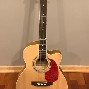 * BRANDON LANCASTER * signed autographed acoustic guitar * LANCO * 1