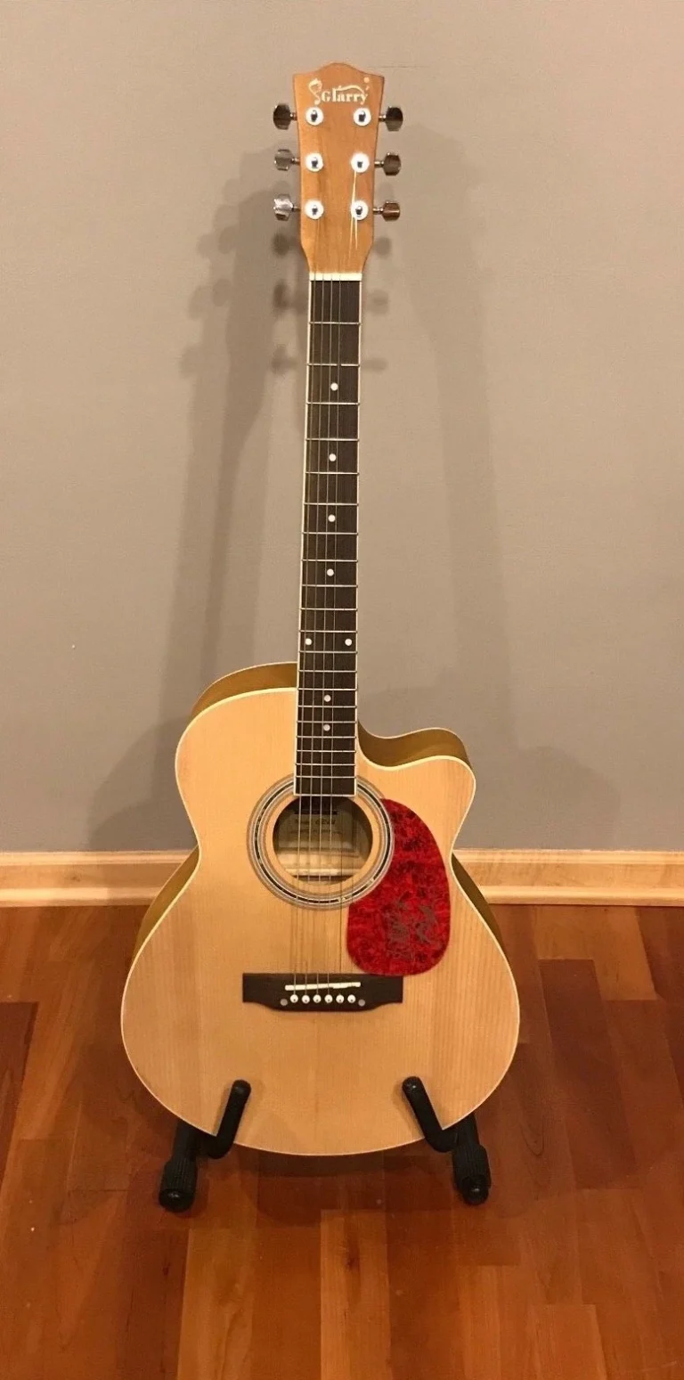 * BRANDON LANCASTER * SIGNED AUTOGRAPHED ACOUSTIC GUITAR * LANCO * 1 COLLECTIBLE MEMORABILIA