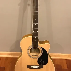 * BRANDON LANCASTER * signed autographed acoustic guitar * LANCO * 3