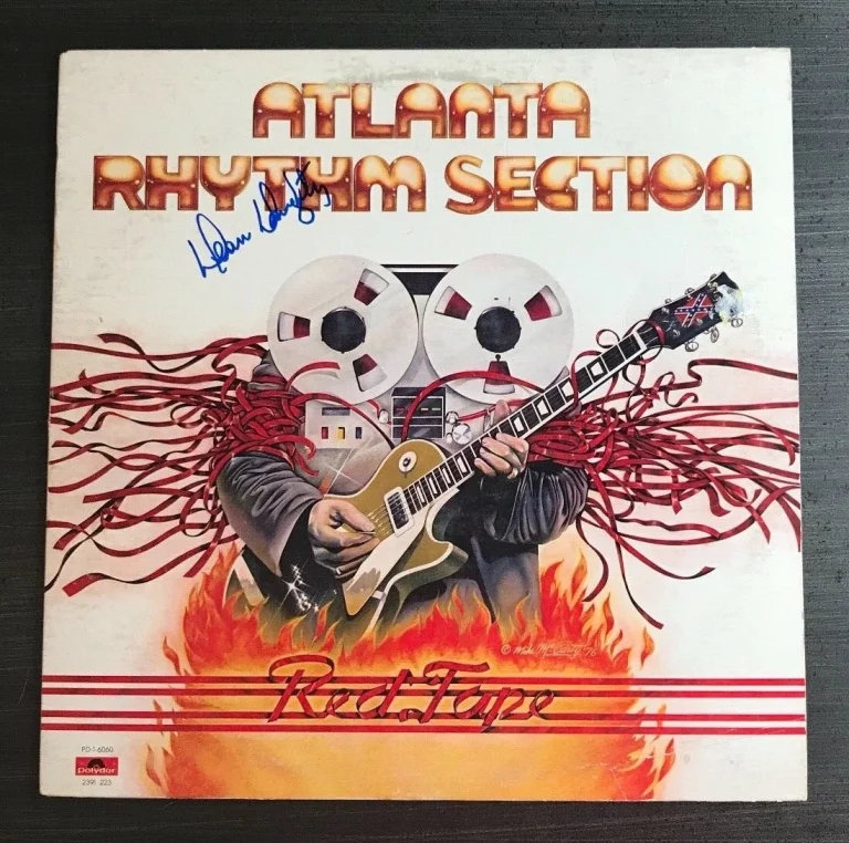* DEAN DAUGHTRY * signed vinyl album * ATLANTA RHYTHM SECTION * PROOF * 5
