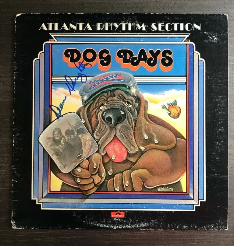 * DEAN DAUGHTRY * signed vinyl album * ATLANTA RHYTHM SECTION * PROOF * 8