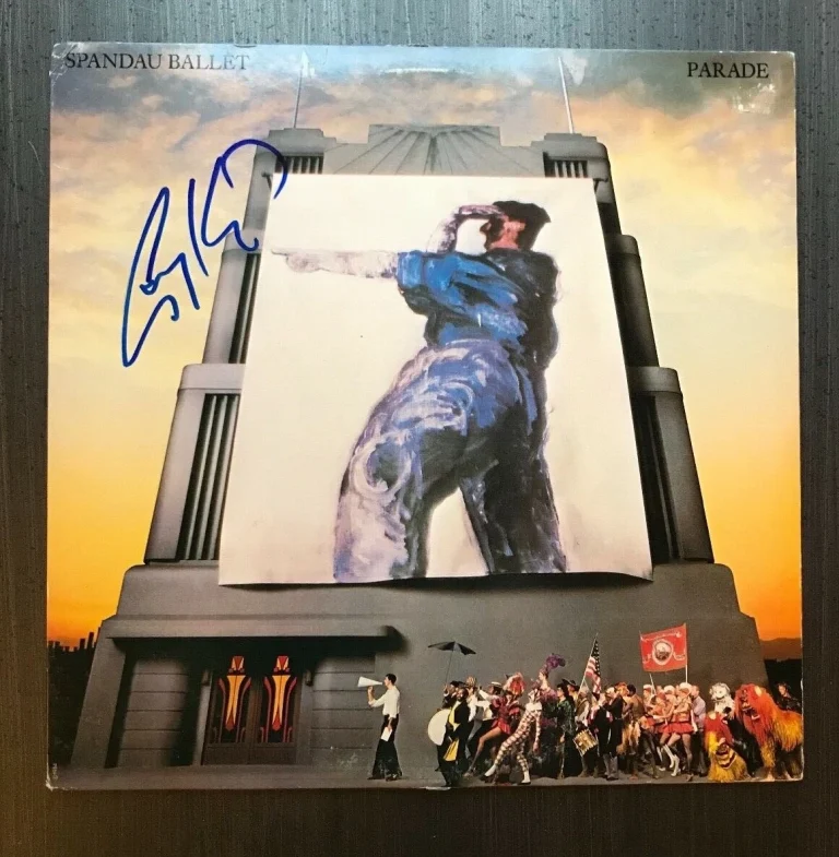 * GARY KEMP * signed autographed vinyl album * SPANDAU BALLET * PARADE * 1