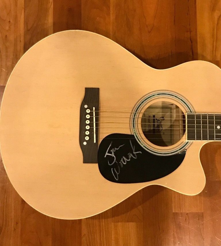 * JOHN WOZNIAK * signed acoustic guitar * MARCY PLAYGROUND * SEX & CANDY * 2