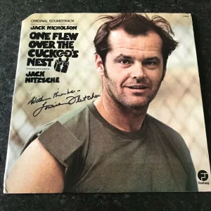 * LOUISE FLETCHER * signed soundtrack album * ONE FLEW OVER THE CUCKOO"S NEST 1