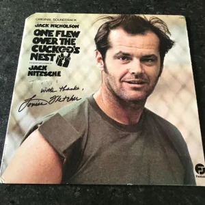 * LOUISE FLETCHER * signed soundtrack album * ONE FLEW OVER THE CUCKOO"S NEST 3