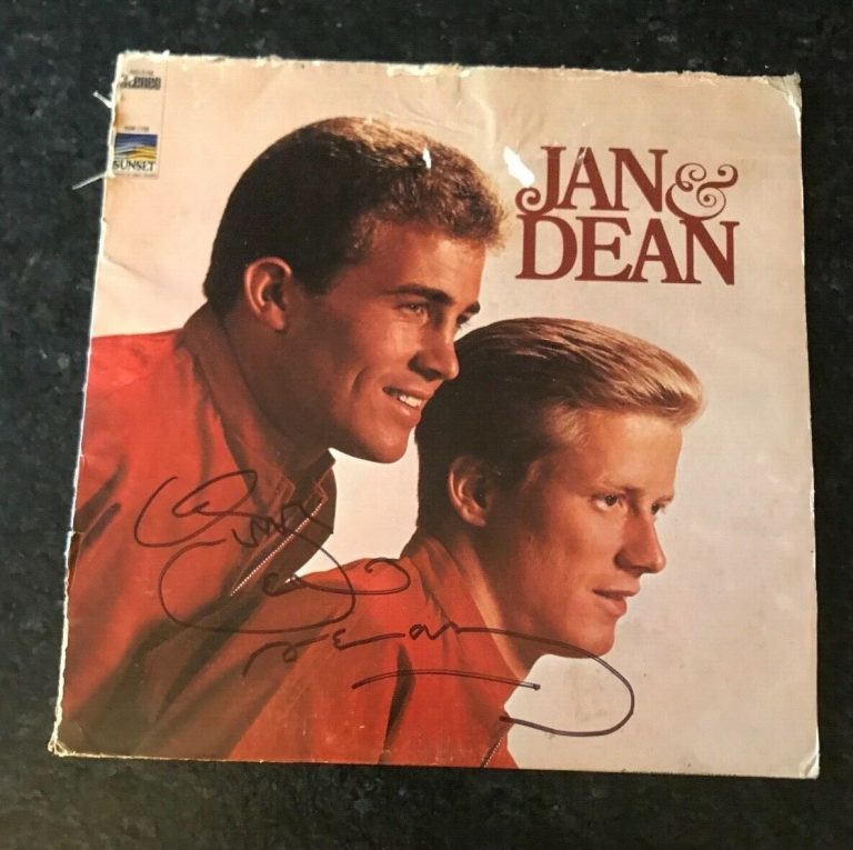 * DEAN TORRENCE * signed vinyl album * JAN & DEAN * COA * 6