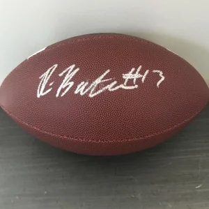 * RASHOD BATEMAN * signed NFL football * MINNESOTA GOPHERS * 2021 1ST ROUND * 1
