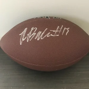 * RASHOD BATEMAN * signed NFL football * MINNESOTA GOPHERS *BALTIMORE RAVENS* 2