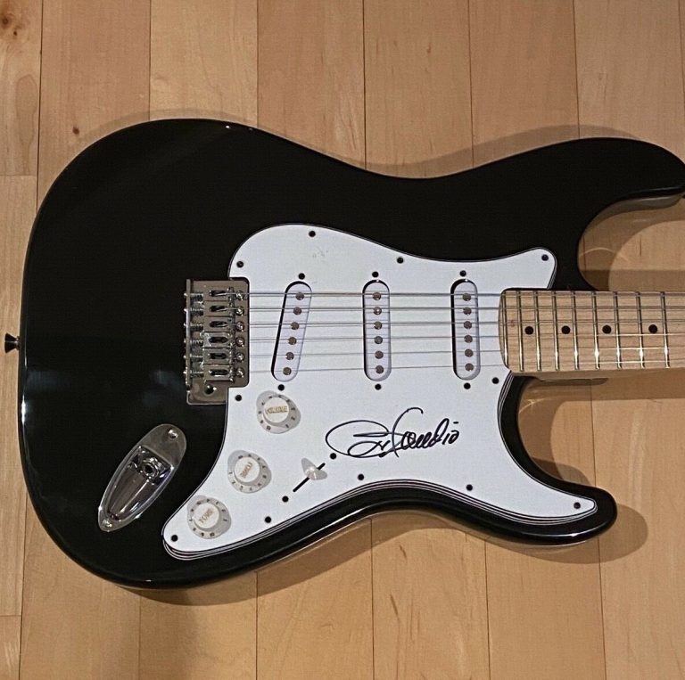 * BOB GAUDIO * signed electric guitar * THE FOUR SEASONS * COA * 1