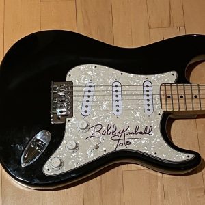 * BOBBY KIMBALL * signed electric guitar * TOTO SINGER * COA * 1