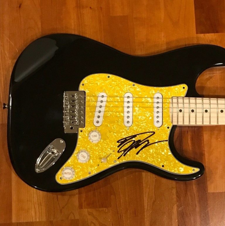 * TOM KEIFER * signed autographed electric guitar * CINDERELLA BAND * 4