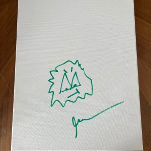 * GARY VAYNERCHUK * signed 12x16 canvas * VEECON *  1/1 SKETCH * PROOF *