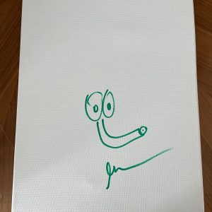 * GARY VAYNERCHUK * signed 12x16 canvas * VEECON *  1/1 RARE SKETCH * PROOF *