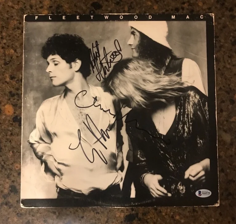 * FLEETWOOD MAC * signed album * TUSK * BUCKINGHAM, FLEETWOOD & MCVIE * PROOF 1