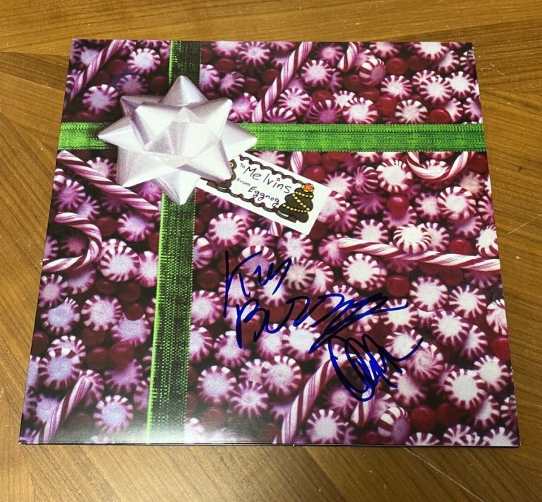 * THE MELVINS * signed album * EGGNOG * BUZZ OSBORNE & DALE CROVER * 2