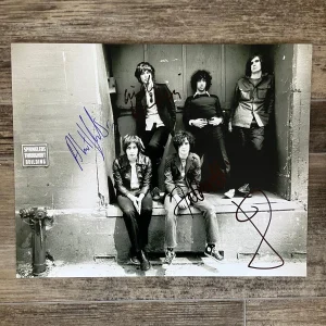 * THE STROKES * signed 11x14 photo * JULIAN, NICK, ALBERT & FABRIZIO * 2