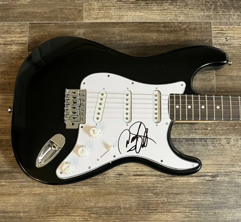* DONNY OSMOND * signed electric guitar * THE OSMONDS * 1